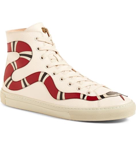 gucci low top sneakers snake|Gucci snake high top sneakers.